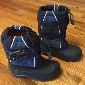 Kamikaze toddler boys snow boots with insert
